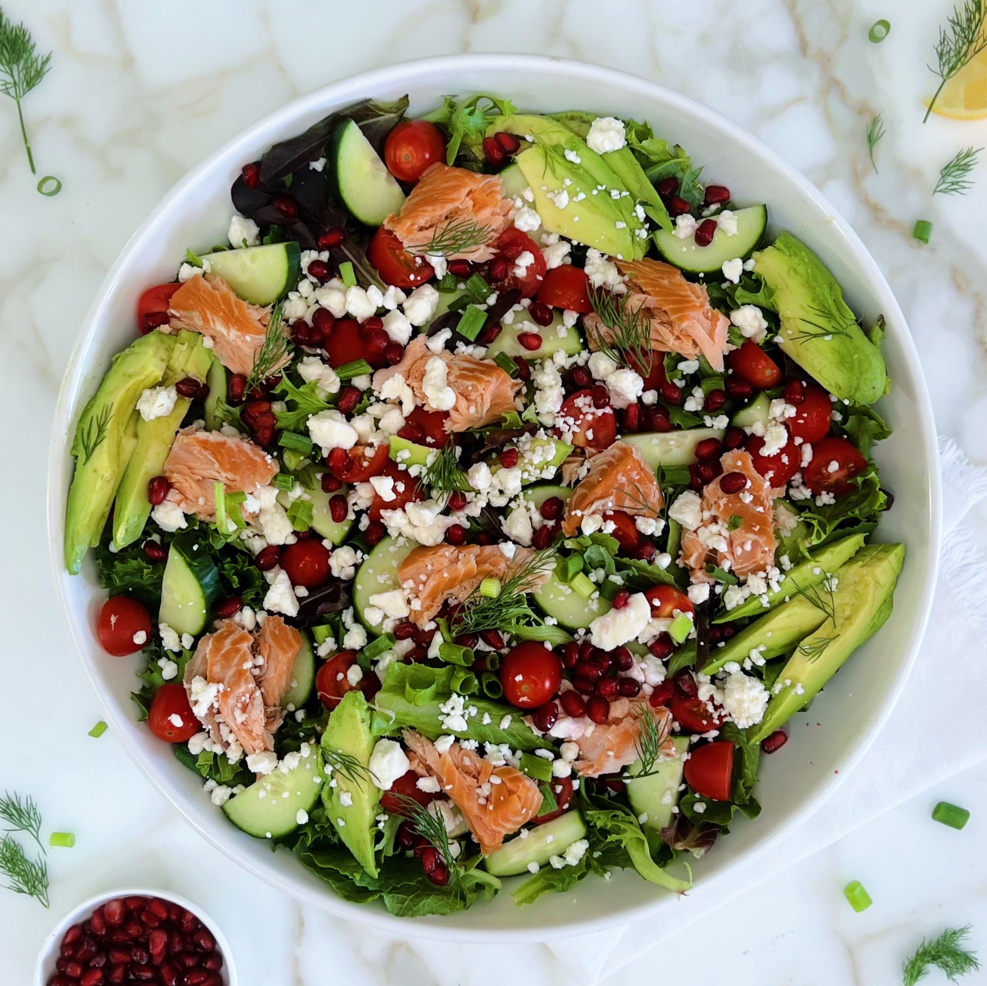 Smoked Salmon Salad