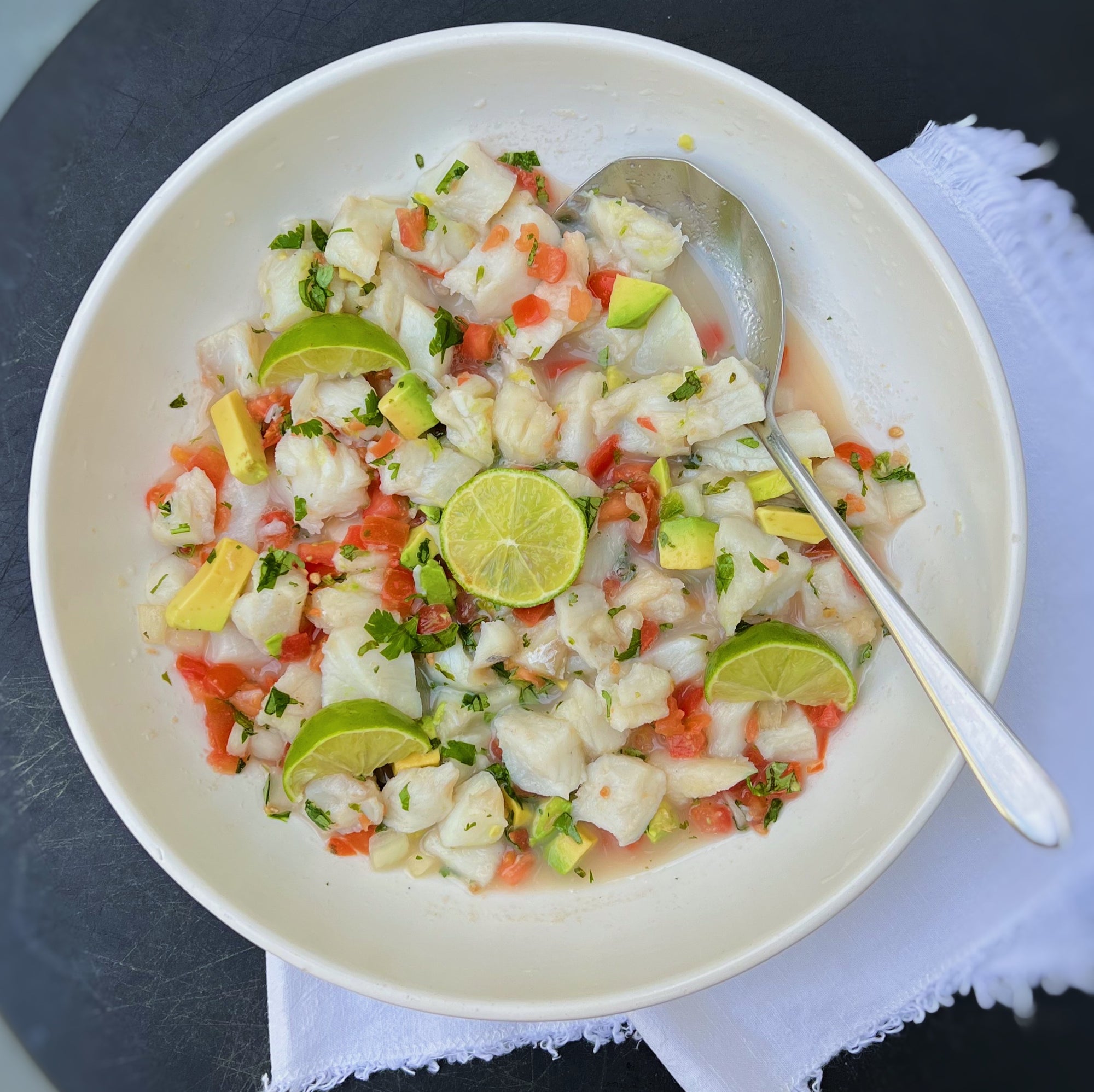 Simple Cod Ceviche
