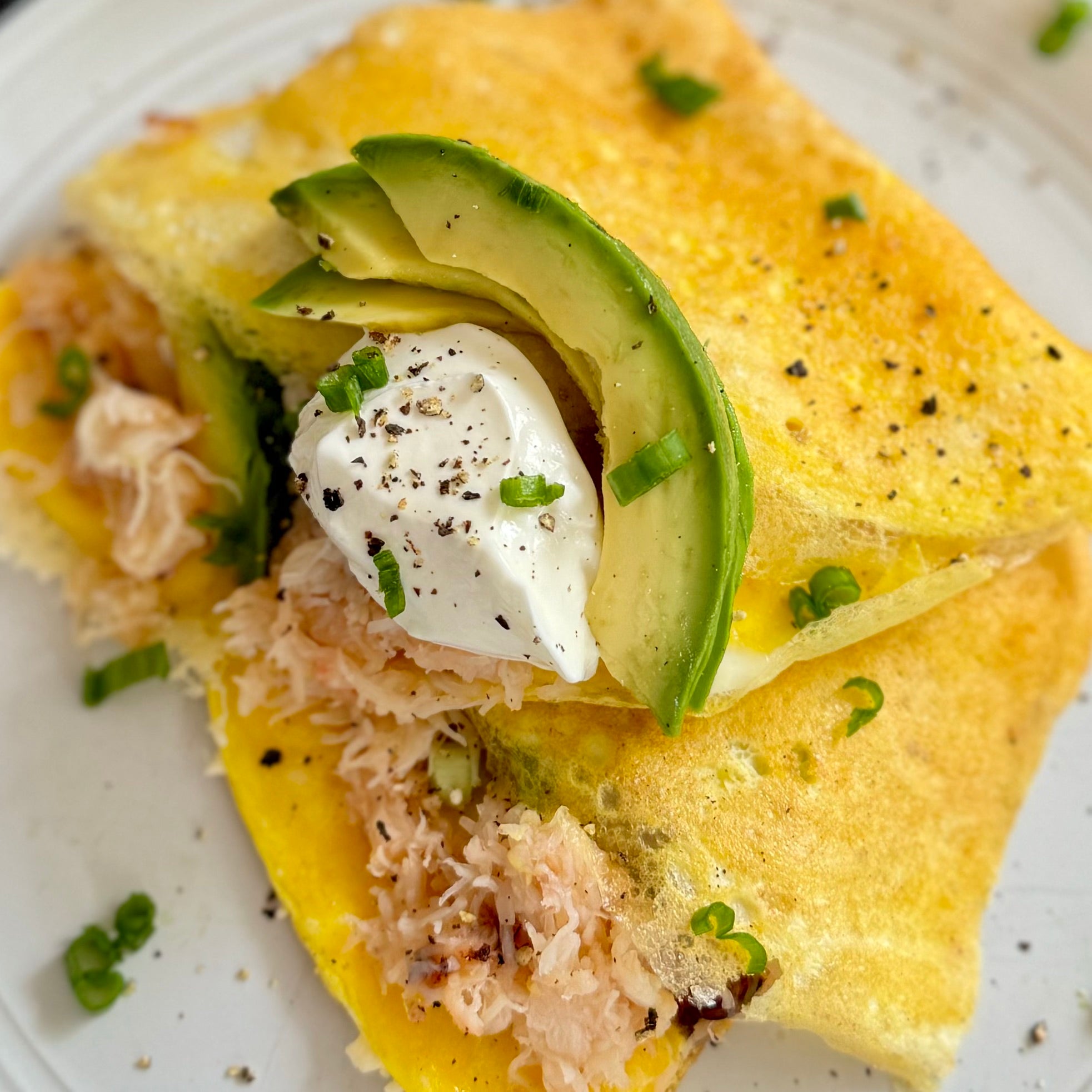 Best Dungeness Crab Omelette