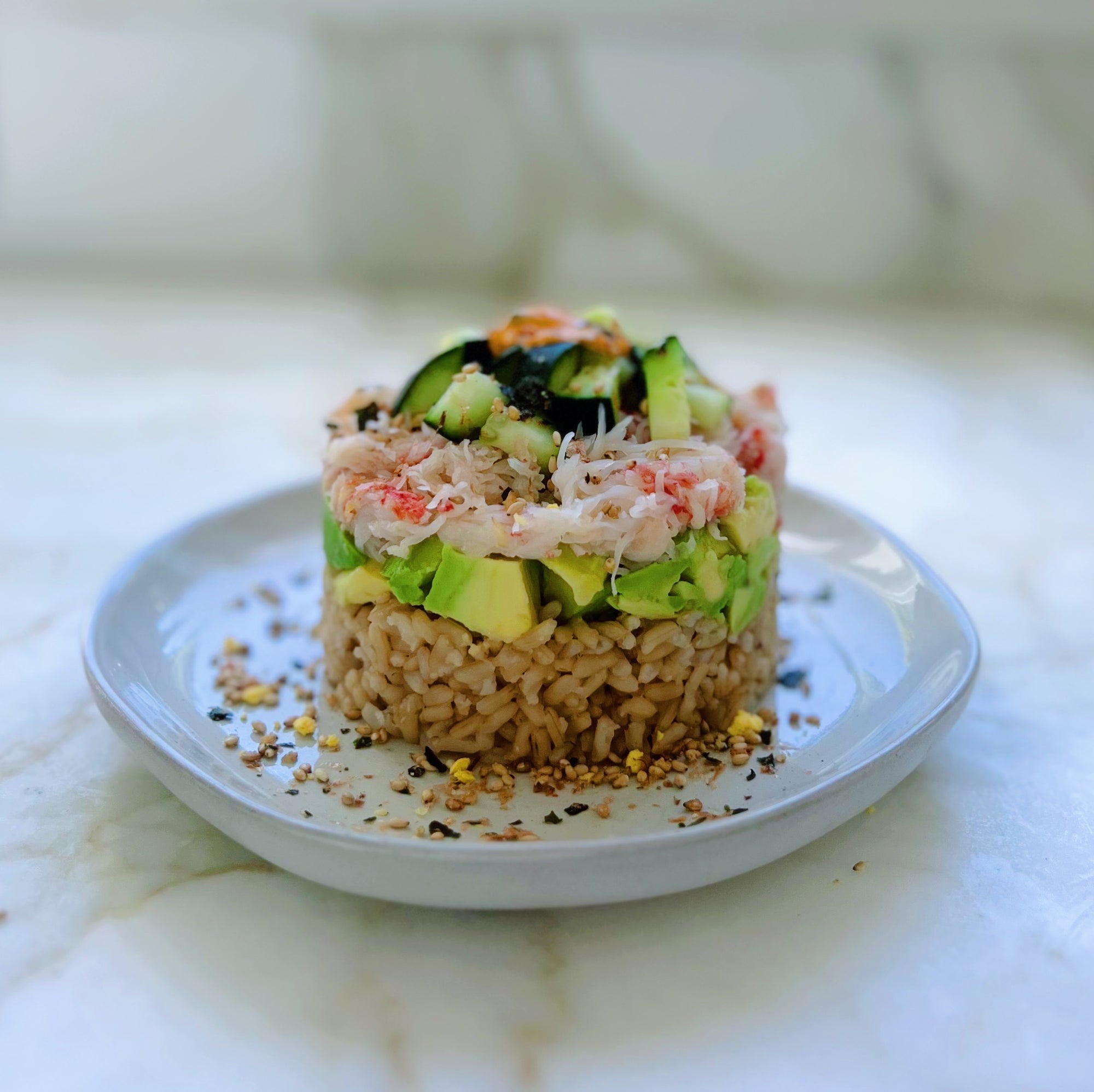 Snow Crab Sushi Tower