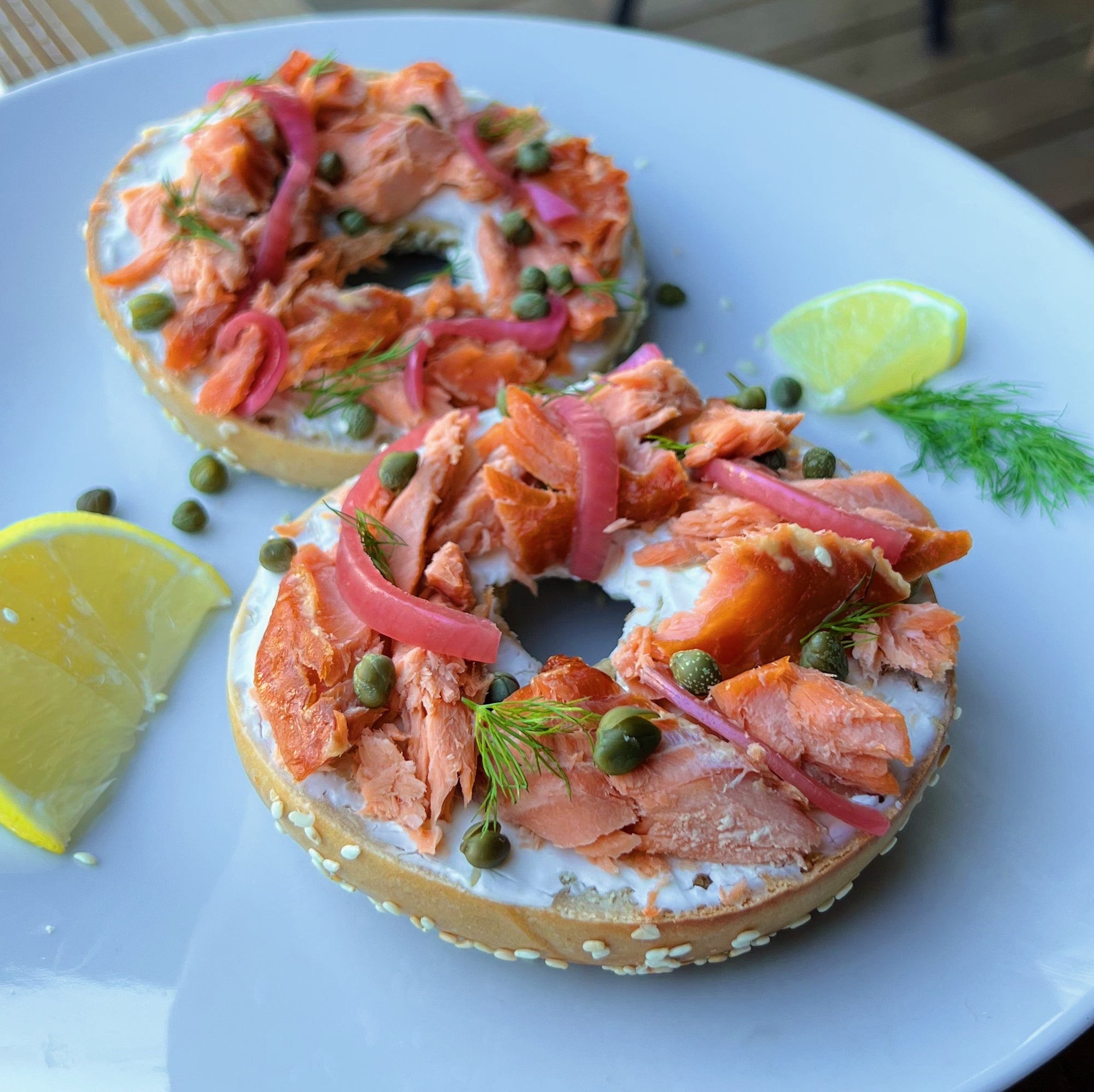 Smoked Salmon Bagel