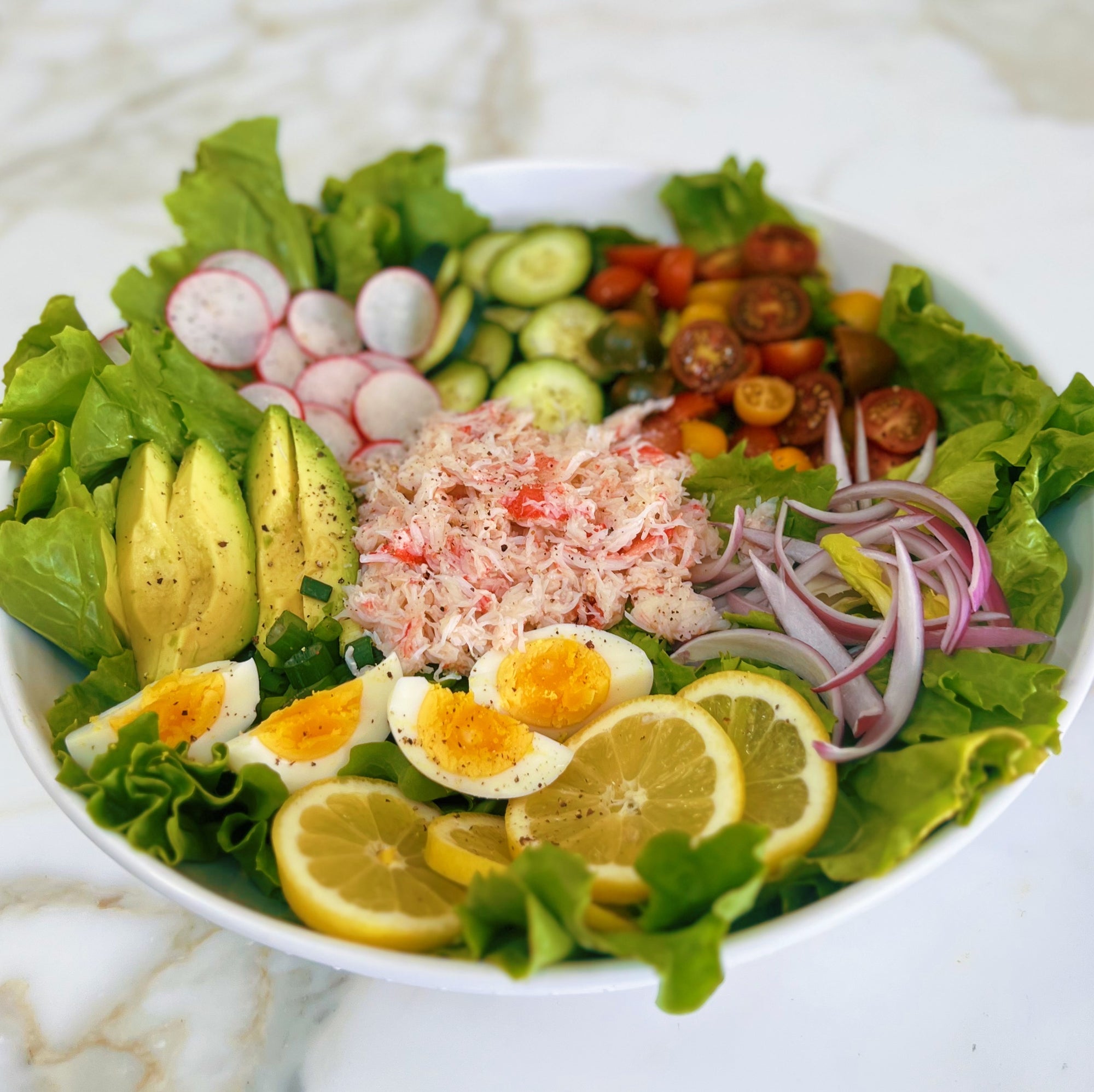 Snow Crab Louie Salad