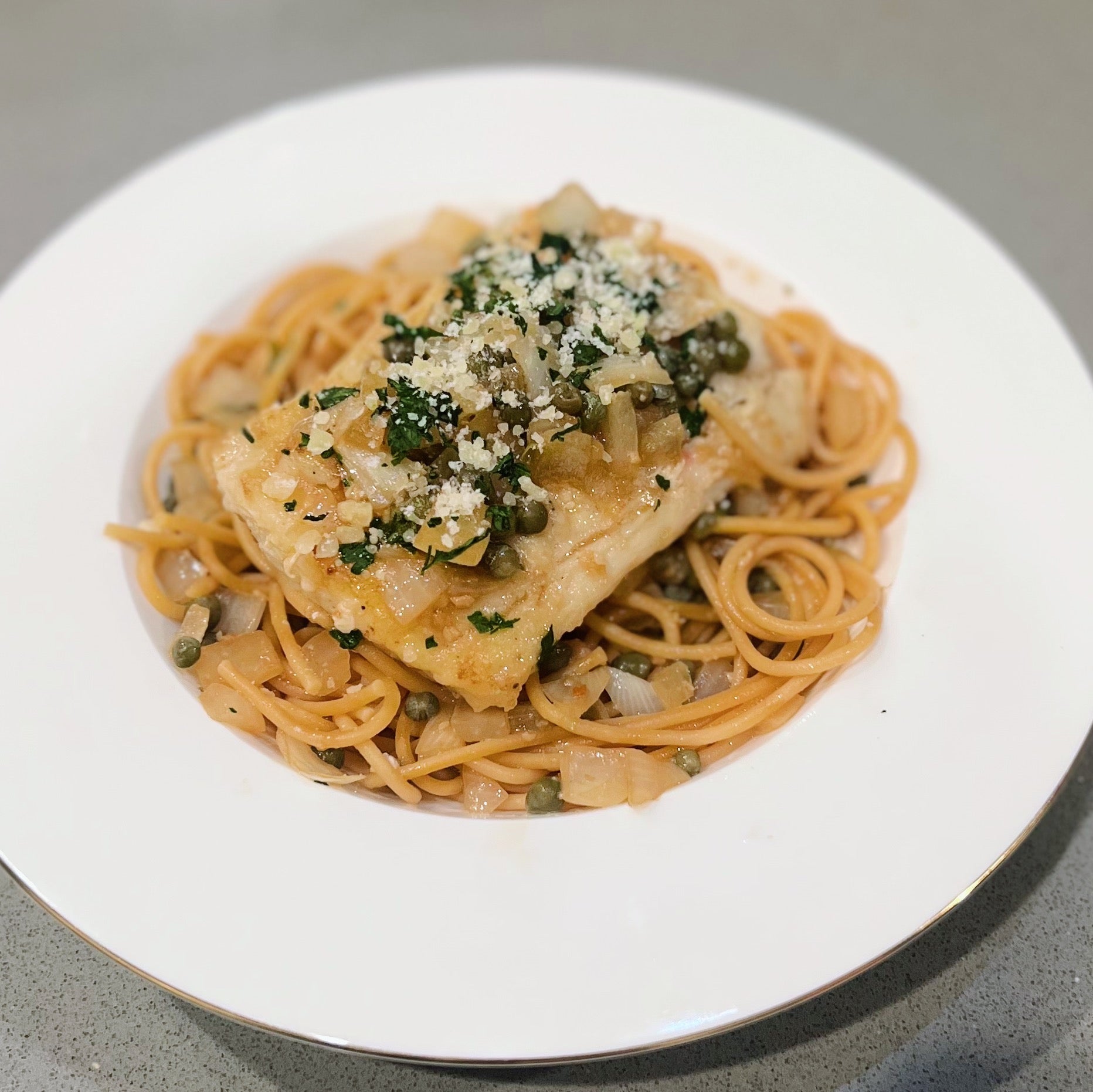 Cod Piccata