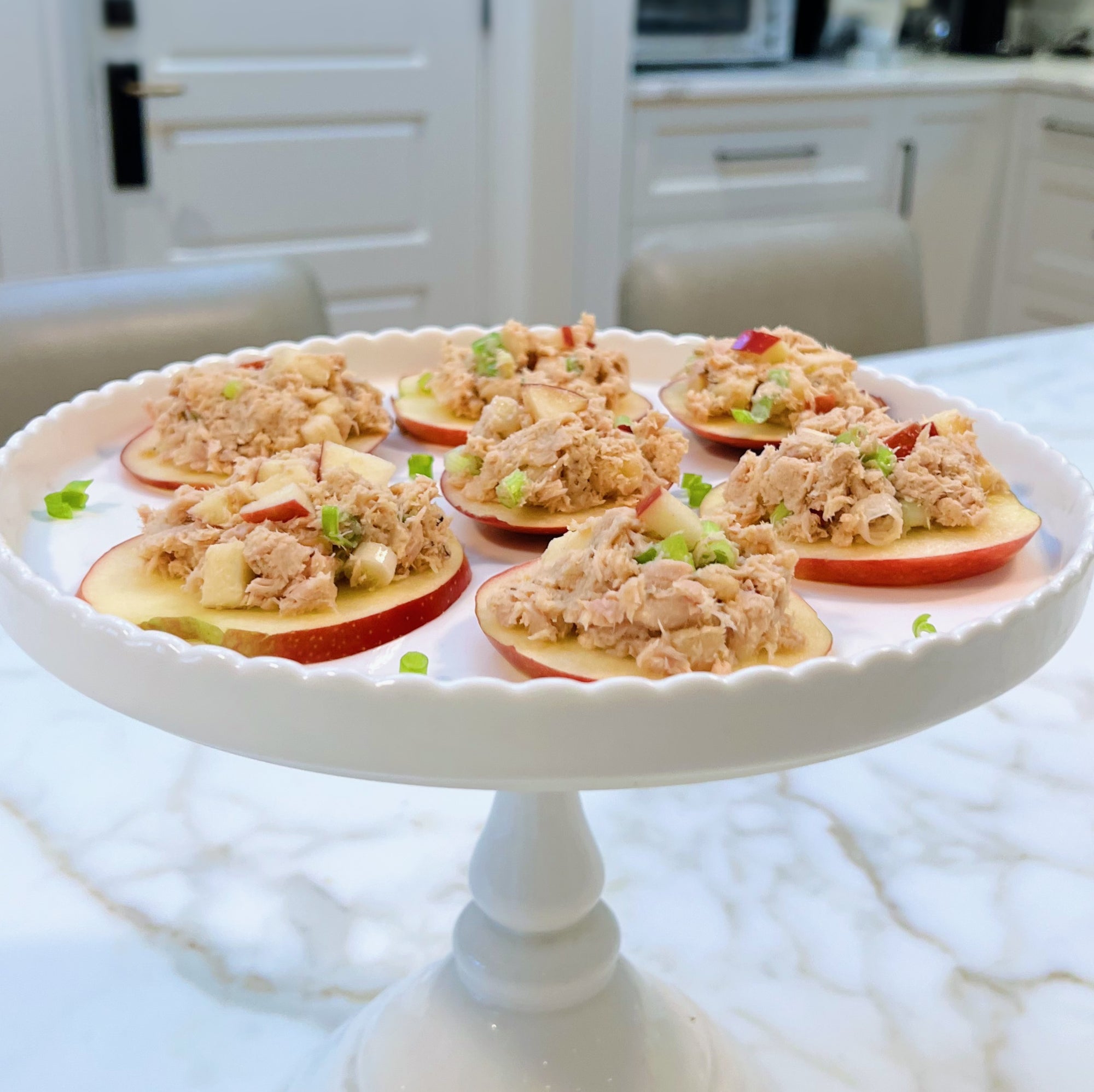Open-Face Apple Tuna Sandwiches