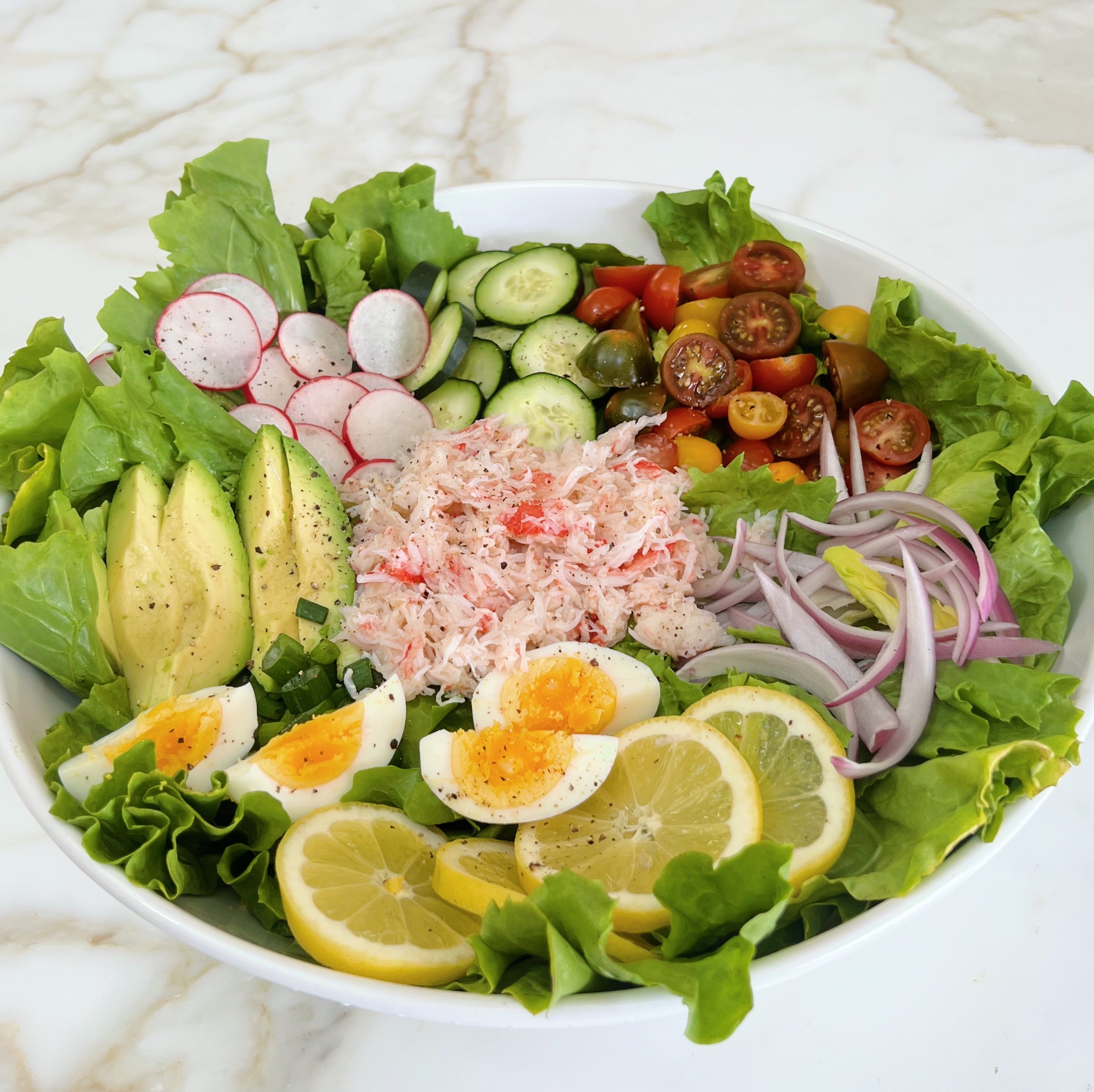Springtime Seafood Salads