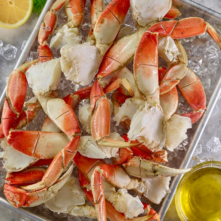 Holiday crab dish served on a festive table - showcasing the perfect pairing of fresh crab with seasonal sides for a 2024 holiday feast.