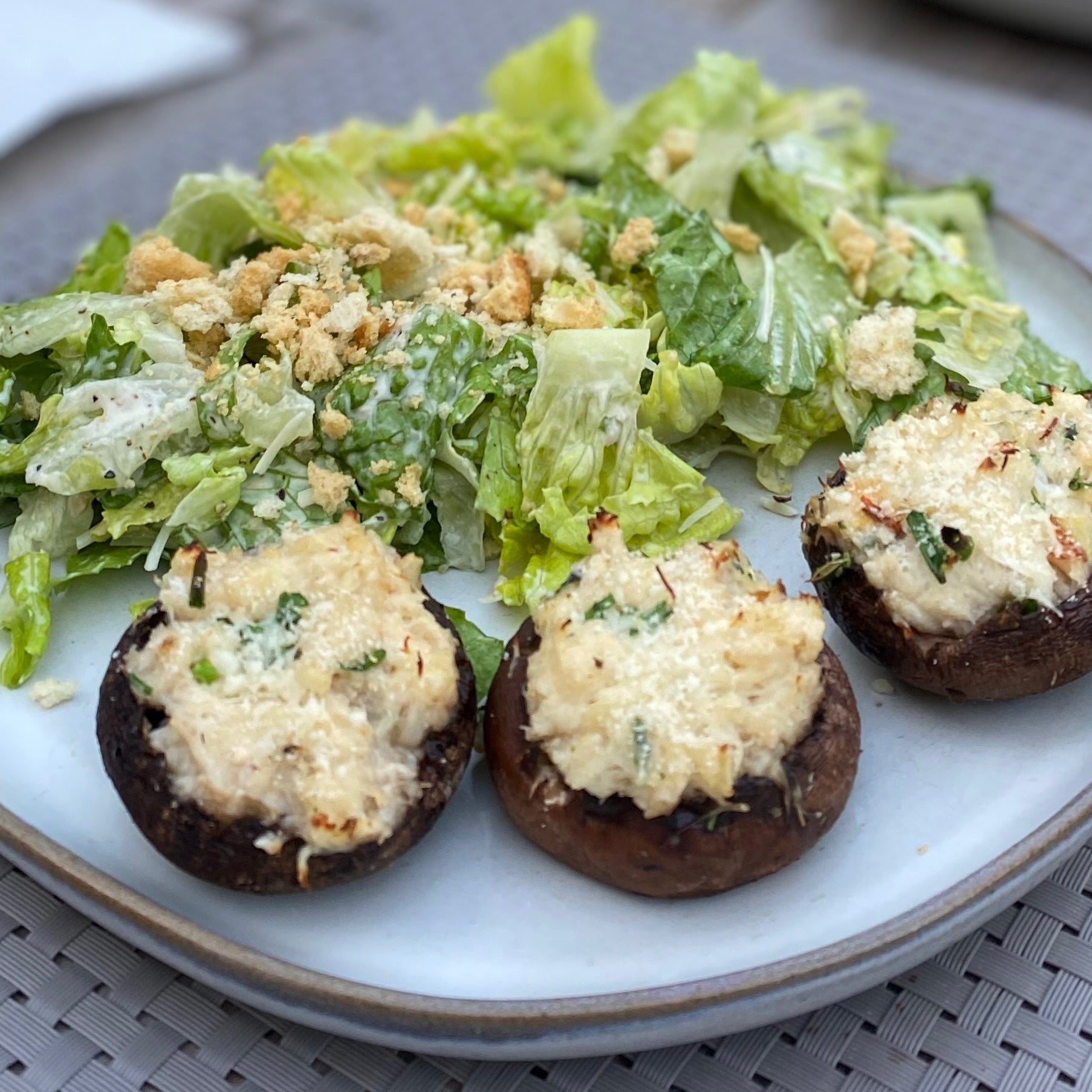 Premier Catch Crab Stuffed Mushrooms