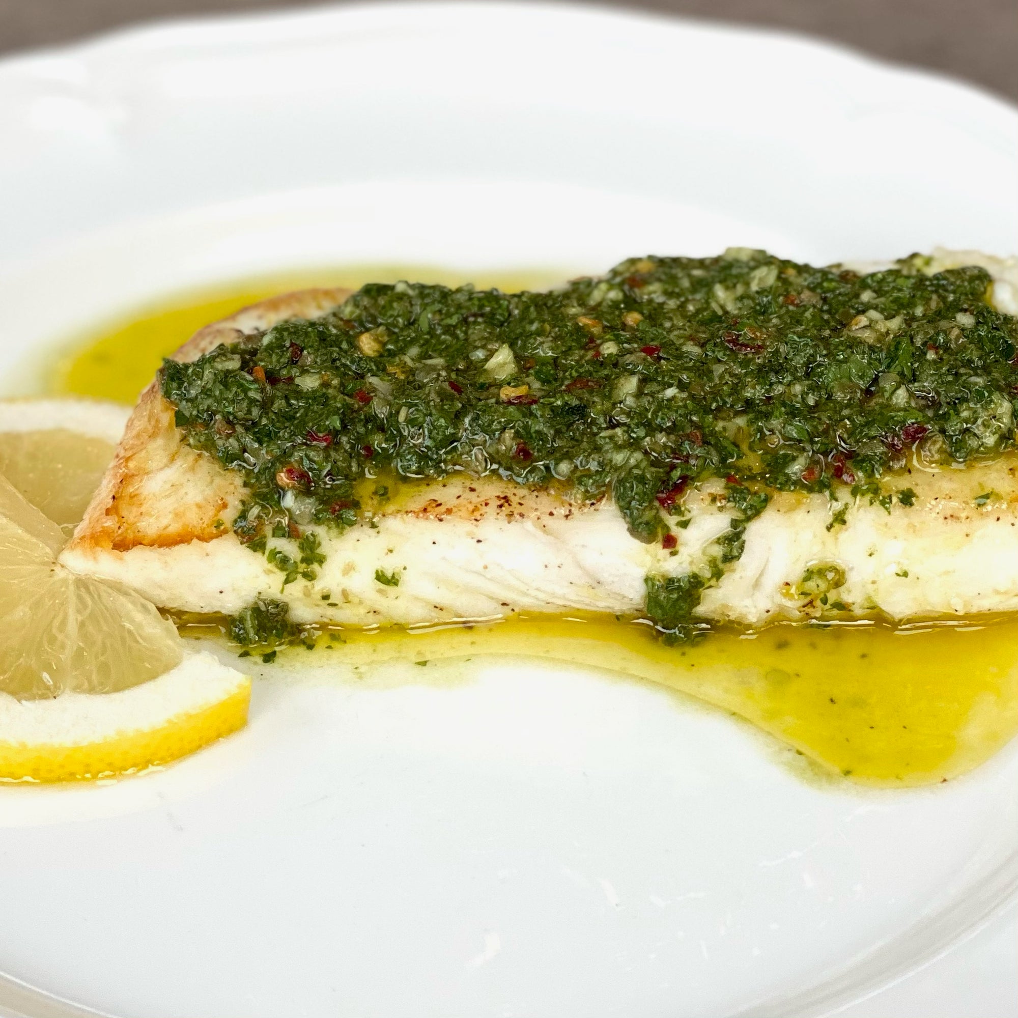 Halibut Chimichurri