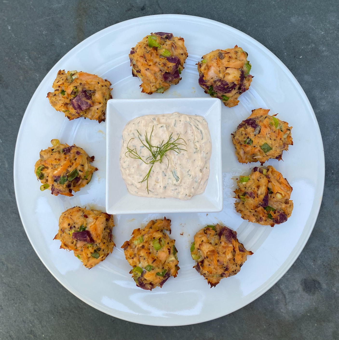 Premier Catch Sweet Potato Salmon Cakes