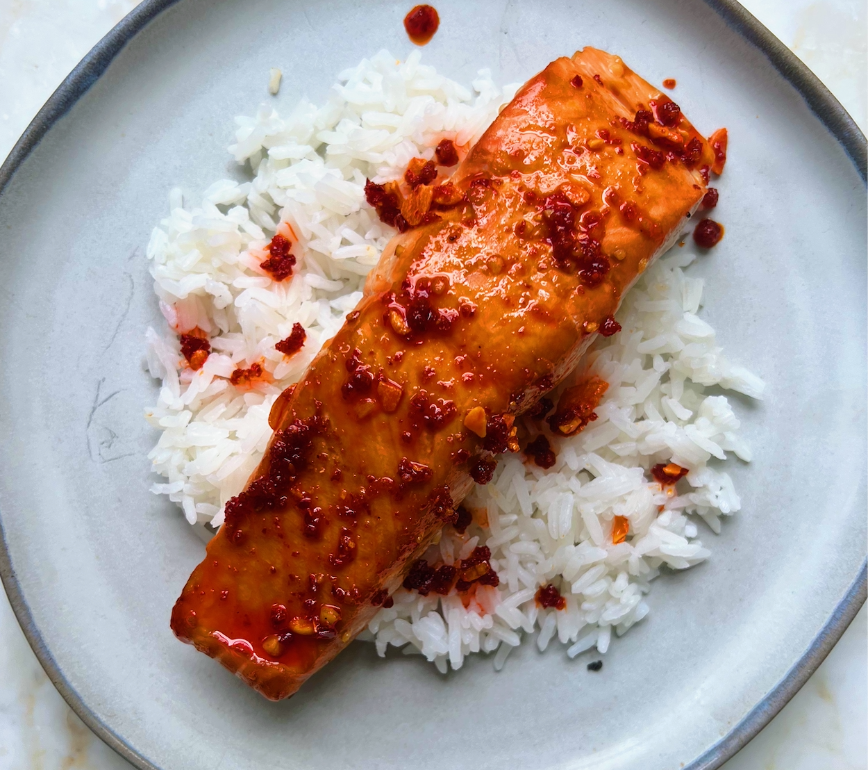Mike's Hot Honey Salmon