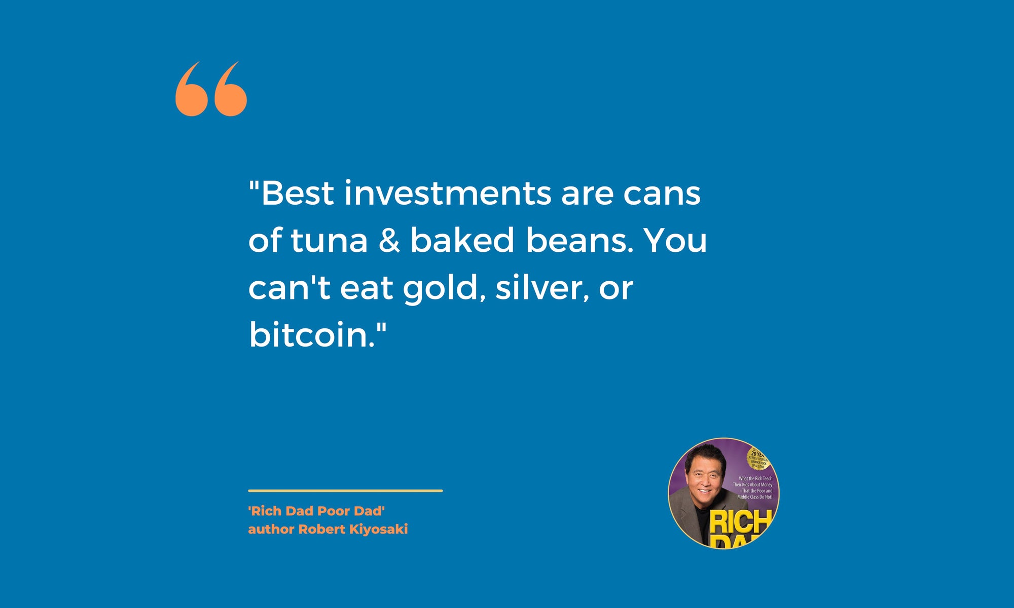 Why Robert Kiyosaki Says Canned Albacore Tuna is the Best Investment to Make Today
