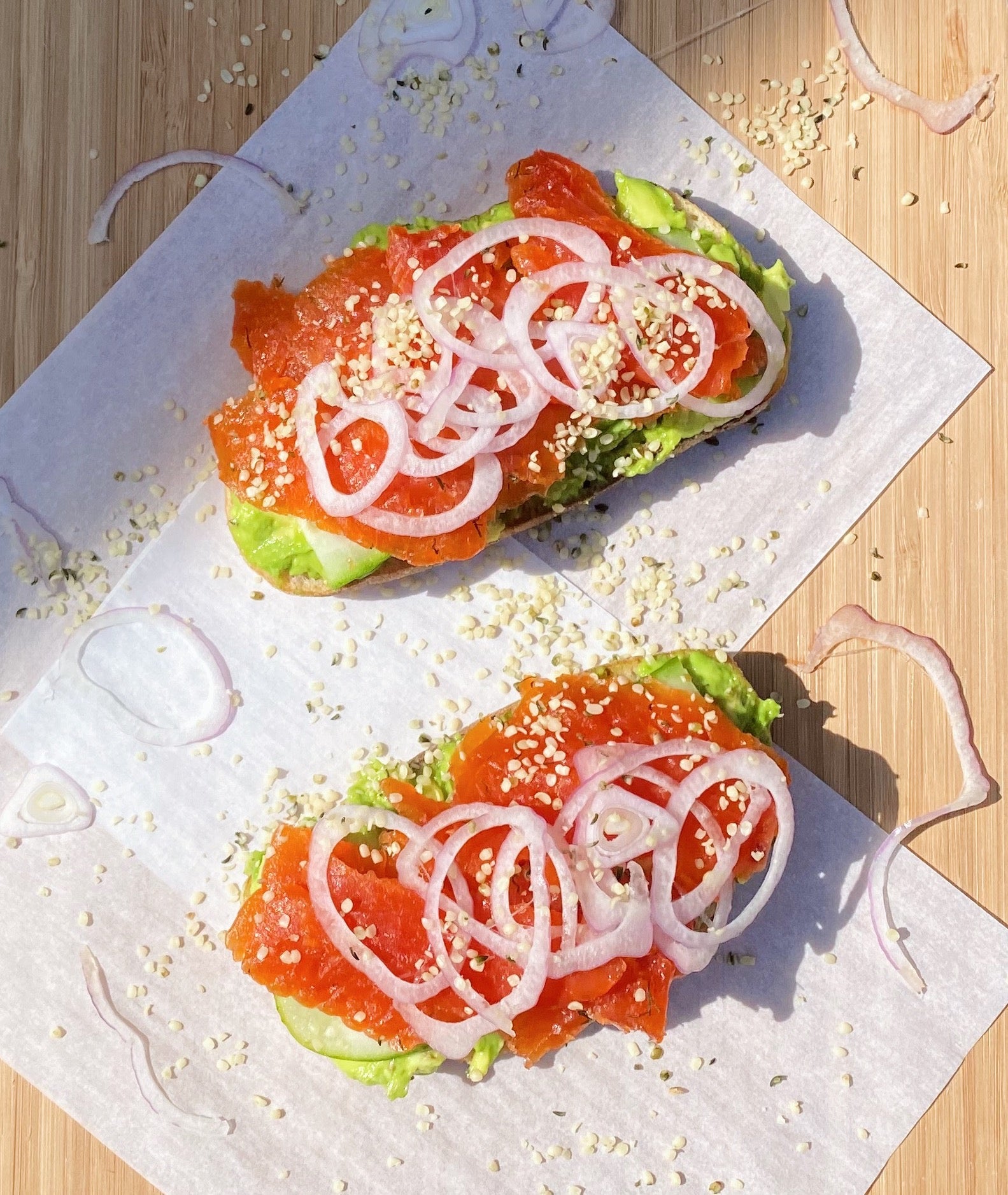 Premier Catch Gravlax Avocado Toast