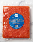 Wild Alaska Coho Salmon Meat