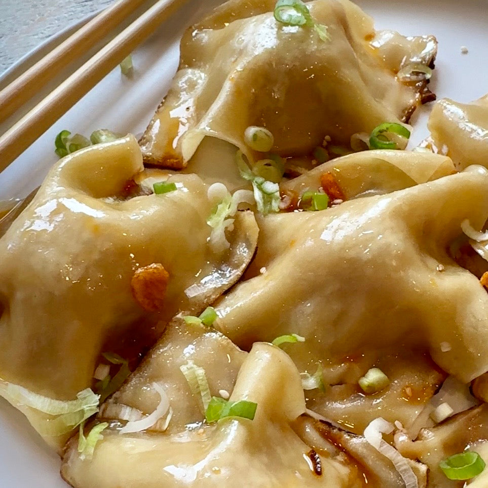 Salmon Blanket Dumplings