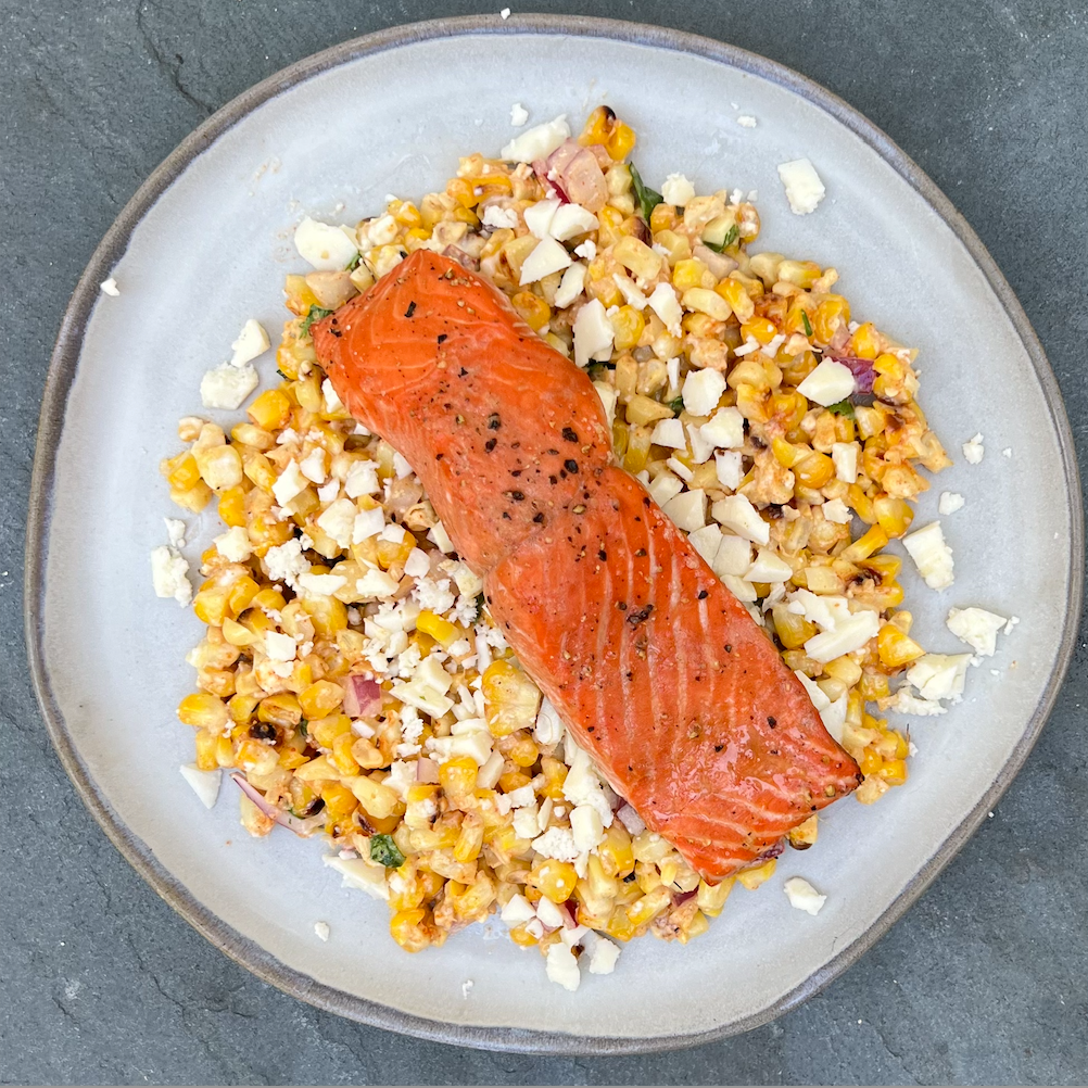 Grilled Seafood and Corn Salad: Sweet and Savory Summer Side Dish