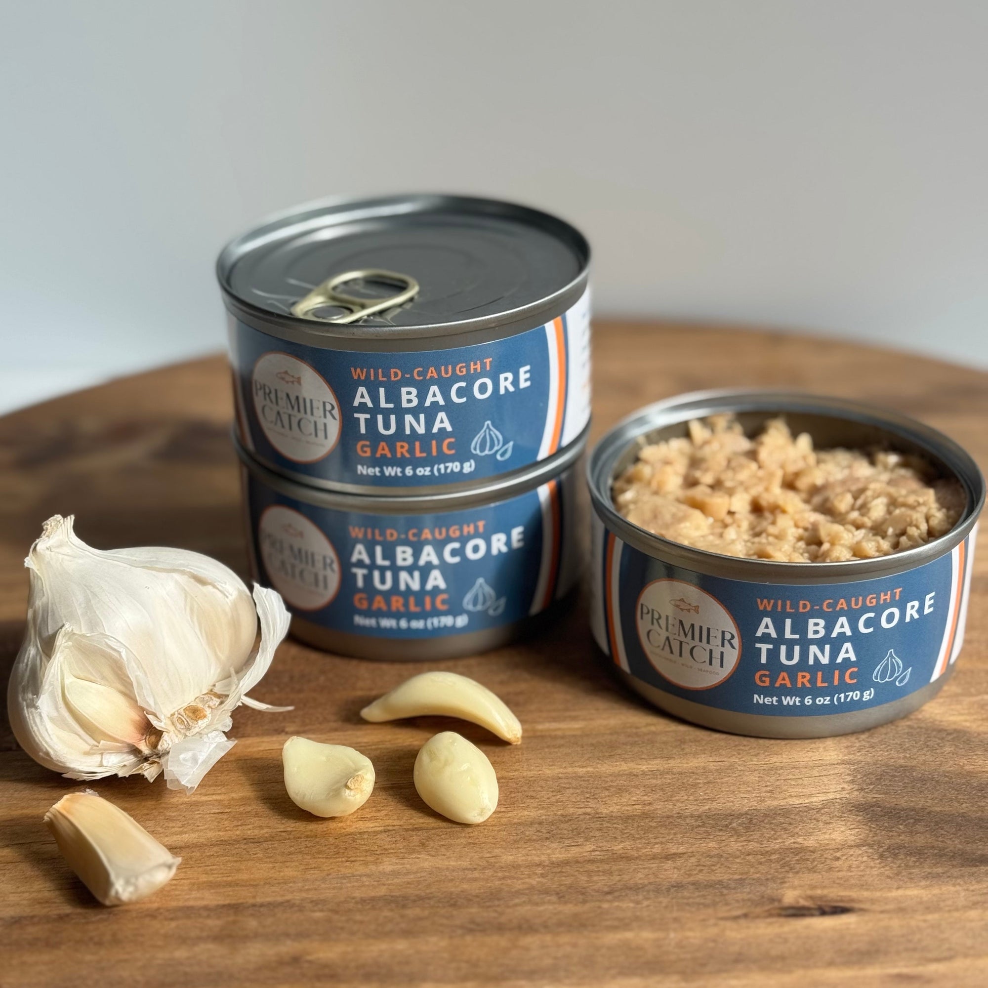 Wild Albacore Tuna, Garlic