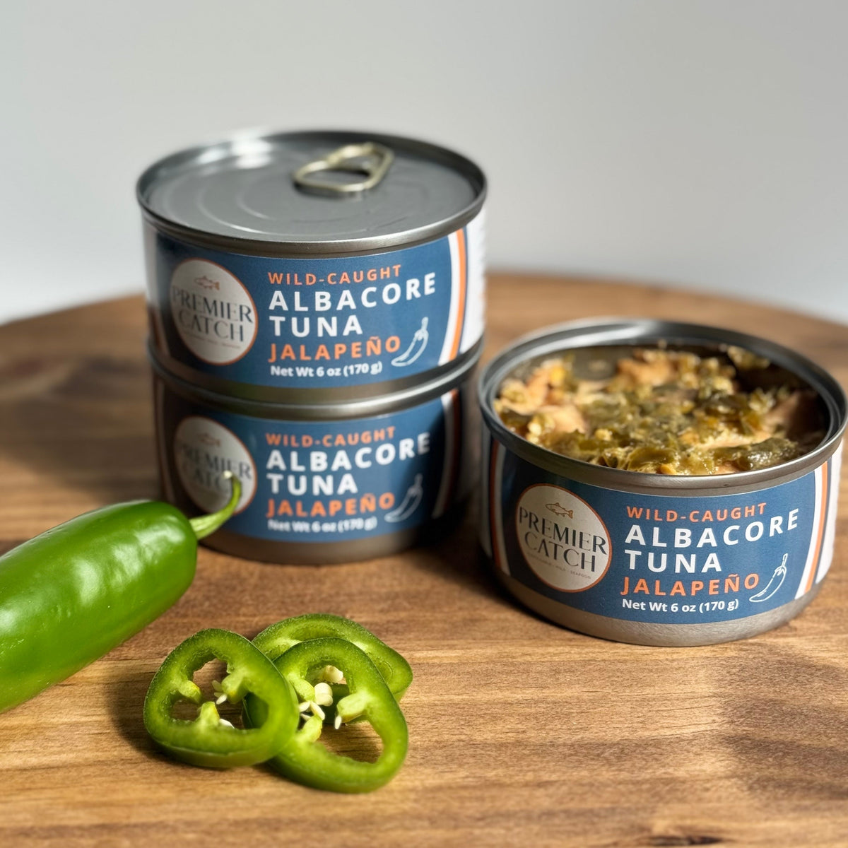 Wild Albacore Tuna, Jalapeno