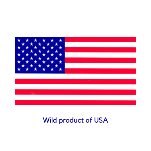 Premier Catch seafood are wild products of the United States of America