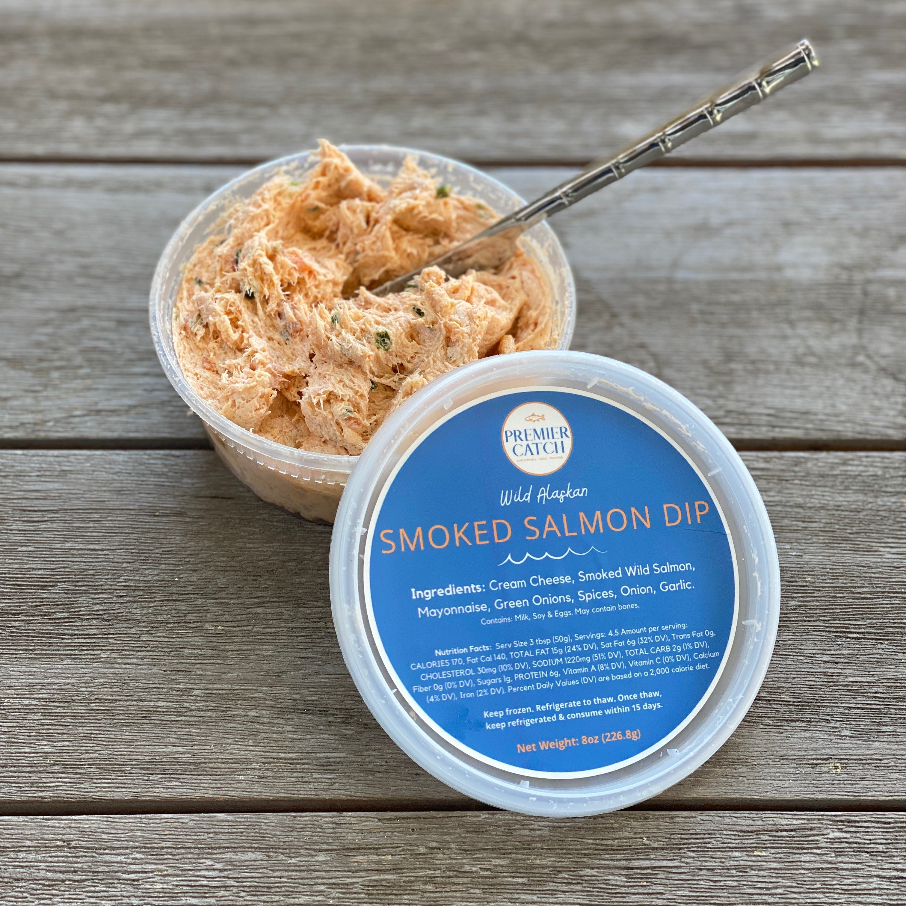 Alaskan Smoked Salmon Dip. Smoked Salmon Dip from Alaska. – Premier Catch